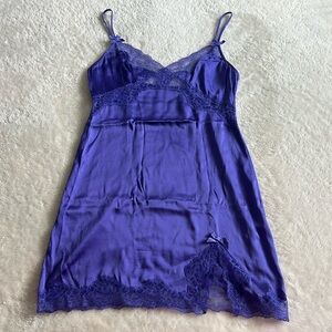 Agent Provocateur Luna Short Slip Size 2 Small Purple